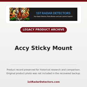 Accy Sticky Mount — original product photo missing from recovered backup