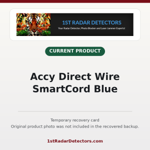 Accy Direct Wire SmartCord Blue — original product photo missing from recovered backup