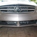 Check out the M40 installation with 3 Blinder Laser Jammers in the front of this Mercedes R500.