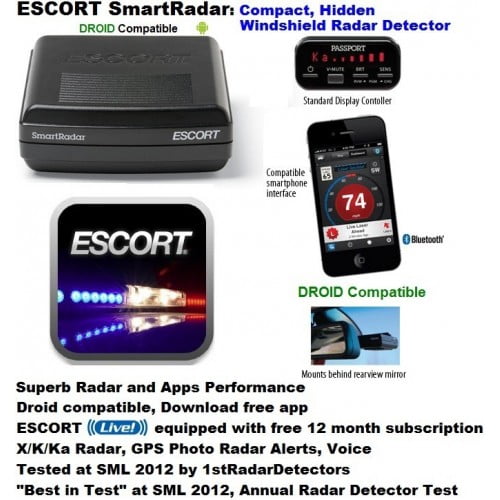 Escort Smart Radar iPhone